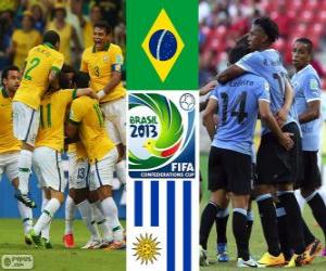 пазл Бразилия - Уругвай, Полуфиналы, Кубок конфедераций 2013